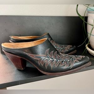 Charlie Horse Cowboy Boot Mules